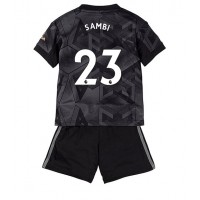 Fotbalové Dres Arsenal Albert Sambi Lokonga #23 Dětské Venkovní 2022-23 Krátký Rukáv (+ trenýrky)